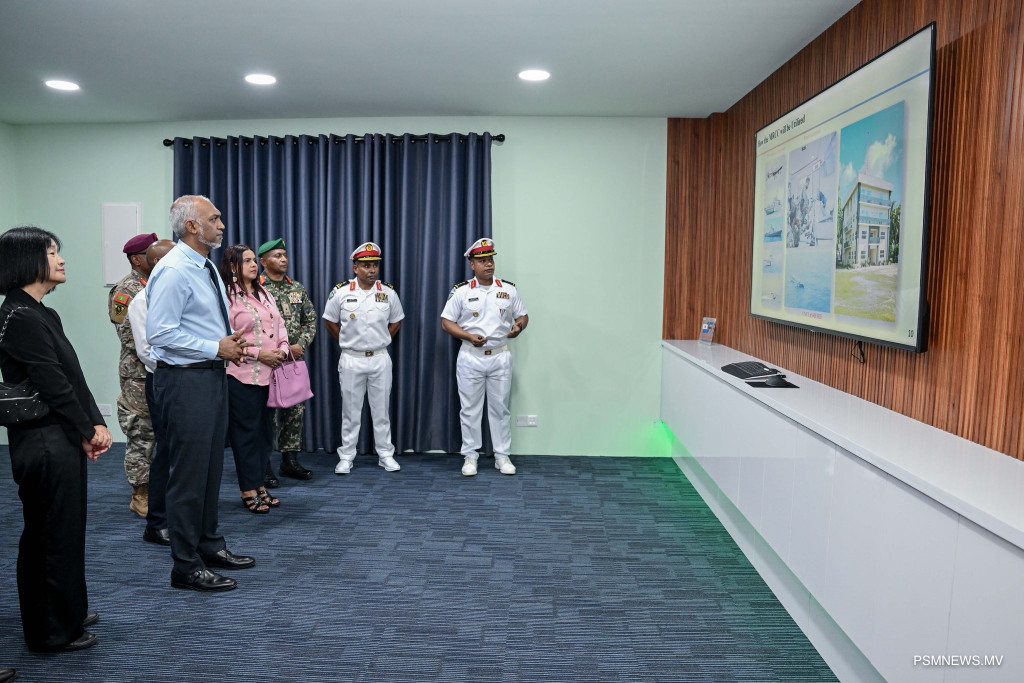 "އެމްއާރުސީސީ އިމާރާތަކީ މެރިޓައިމް ދާއިރާއަށް މީހުން ތަމްރީންކުރުމުގެ ހަބެއް"