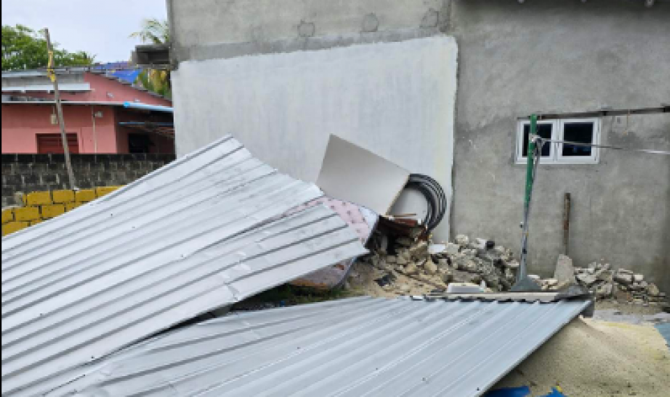 ވިއްސާރައިގައި އައްޑޫ ފޭދޫ ދެ ގެޔަކަށް ގެއްލުން ވެއްޖެ