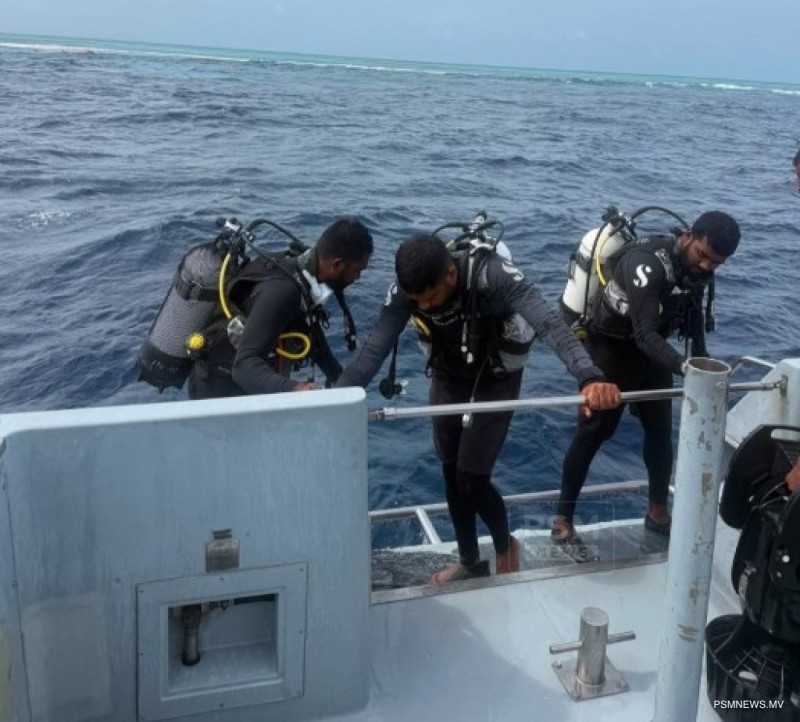 ގެއްލުނު މީހުން ހޯދަން ވައިގެ މަގުން ބޮޑު ސަރަހައްދެއް ބަލައިފި