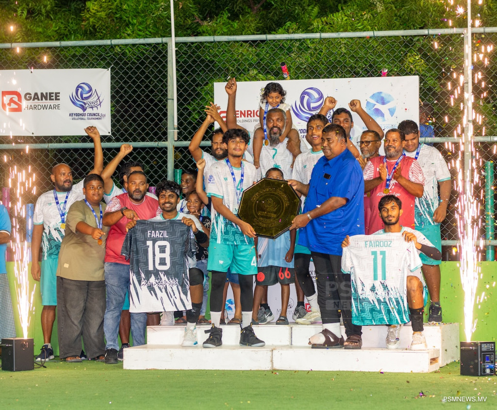 ވ.ވޮލީ: ޗެމްޕިއަންކަން ހޯދީ ޔޫޖީ އާއި އަލްބާ ލޮޖް