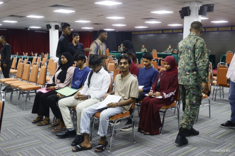 ވަޠަނީ ޚިދުމަތް: 4ވަނަ ބެޗަށް ކުދިން ހޮވުމުގެ މަރުހަލާތައް ފަށައިފި