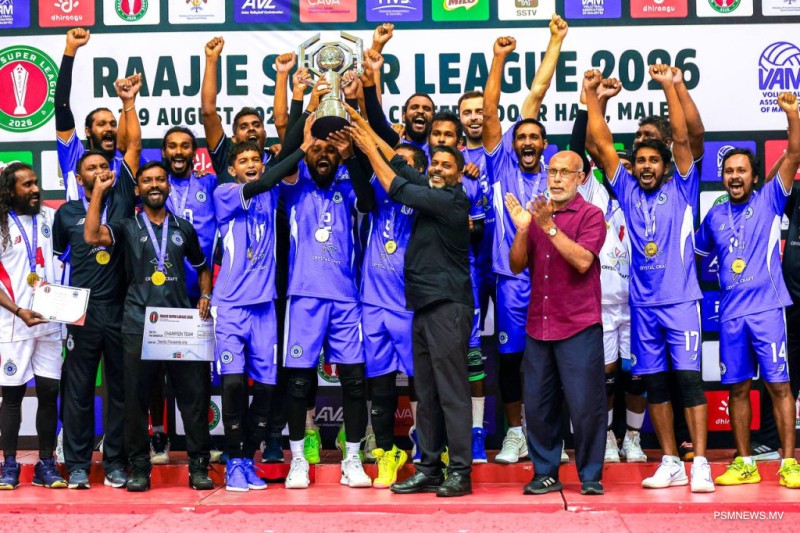 3 ސެޓުން ގޮއިދޫ ބަލިކޮށް ފެލިދޫ ވޮލީގެ ރަސްކަމަށް
