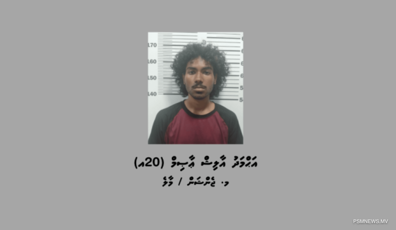 ހުޅުމާލެއިން މަސްތުވާތަކެތީގެ މައްސަލައެއްގައި މީހަކު ހައްޔަރުކޮށްފި