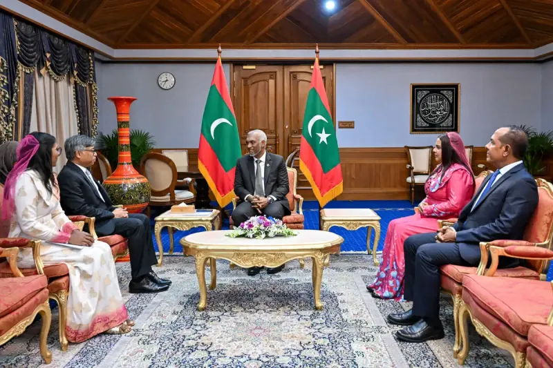 ސާކްގެ ސެކްރެޓަރީ ޖެނެރަލް، ރައީސުލްޖުމްހޫރިއްޔާގެ އަރިހަށް ވަދާއީ ޒިޔާރަތެއް ކުރައްވައިފި
