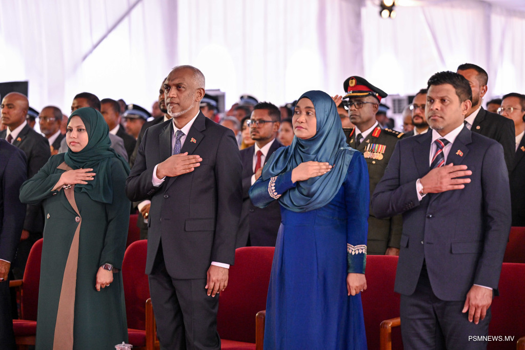 ޤައުމީ ދުވަސް: ރައީސް ގޮވާލެއްވީ ޤައުމީީ ރޫޙާއި ލޯބި ދިރުވައި ޤައުމަށް ހެޔޮއެދުމަށް