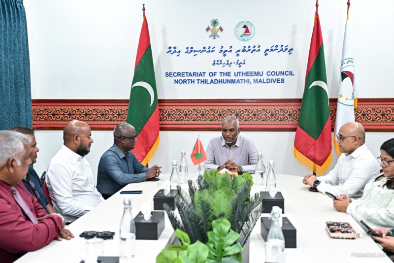 އުތީމުގެ ތަރައްޤީއަށް ހުރި ހުރަސްތައް ނައްތާލައި، ހައްލު ހޯދައިދޭނަން: ރައީސް