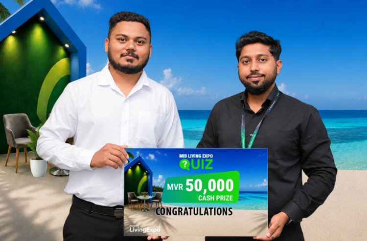 އެމްއައިބީ ލިވިން އެކްސްޕޯ ކުއިޒުން ބައި ލައްކަ ރުފިޔާ ލިބޭ ނަސީބުވެރިޔާ ހޮވައިފި