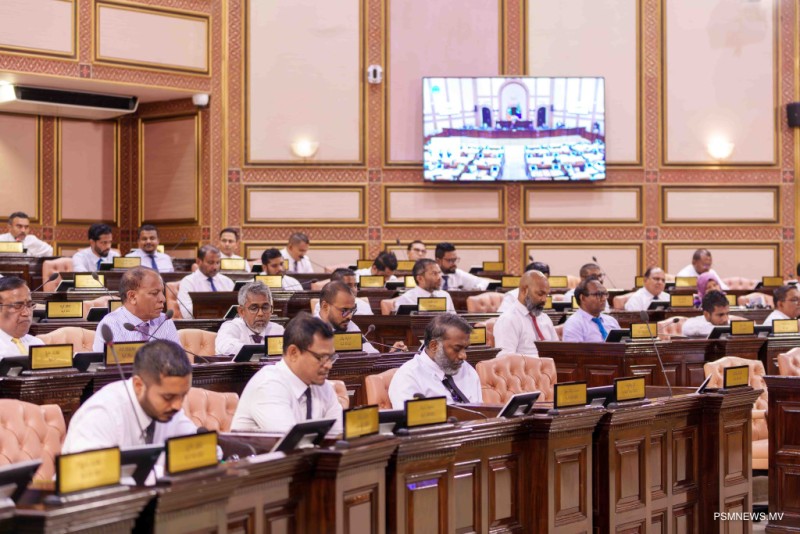 ބޭރު ކޮންޓްރެކްޓަރުންނަށް ދޭ ފައިސާއިން ނަގާ ޓެކްސް %10 އިތުރުކުރަން ފާސްކޮށްފި