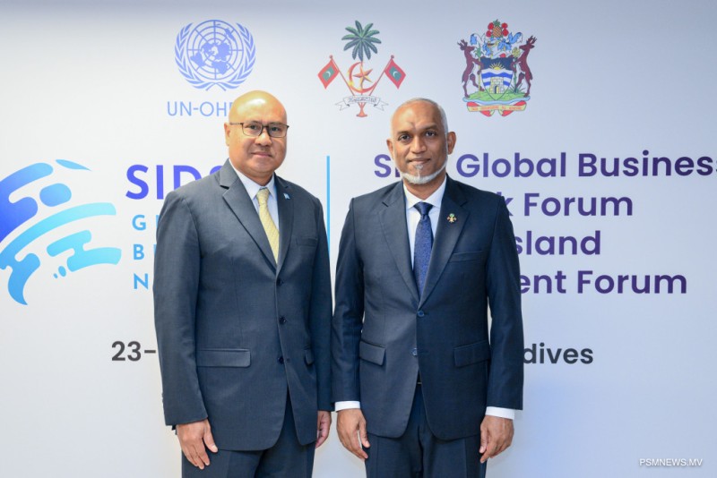 ޕަލާއޫއާއެކު ފަތުރުވެރިކަމުގެ ދާއިރާއިން ގުޅުން ބަދަހިކުރުމަށް މަޝްވަރާކުރައްވައިފި