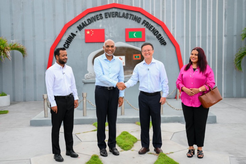 ބްރިޖުން ދައްކުވައިދެނީ ރާއްޖެ އާއި ޗައިނާގެ އިތުބާރާއި އެއްބައިވަންތަކަމާއި ދެ ގައުމުގެ އުއްމީދީ ތަސައްވުރު: ރައީސް