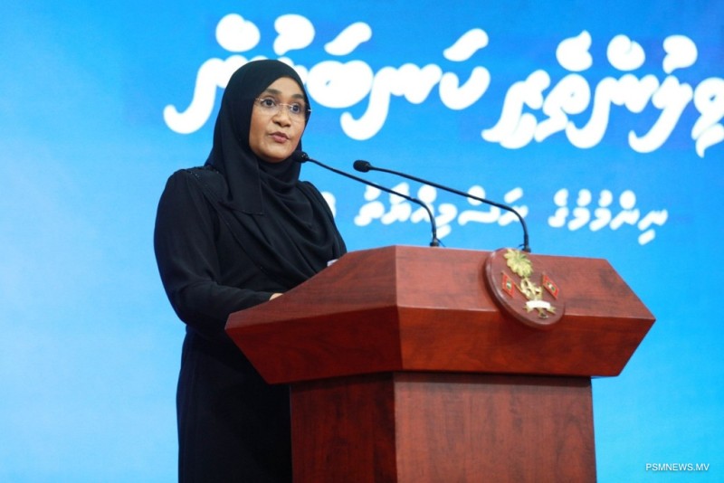 "ހުރިހާ ދާއިރާއަކުންވެސް އަންހެނުންގެ ކުރިއެރުމަށް މަގުތައް ފަހިކޮށްދޭންޖެހޭ"