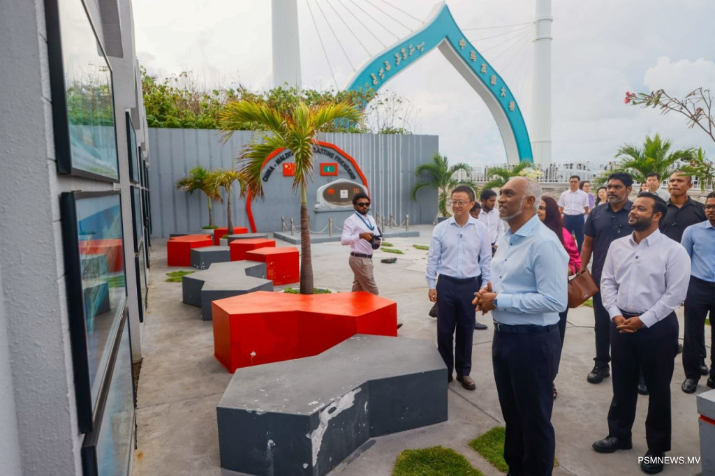 ޗައިނާ މޯލްޑިވްސް ފްރެންޑްޝިޕް ބުރިޖް؛ ރަޙުމަތްތެރިކަން ރަމްޒުކޮށްދޭ ވަރުގަދަ ނިޝާނެއް