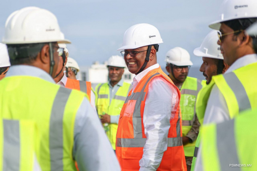 ތިލަމާލޭ ބްރިޖުން ހާމަވަނީ، މަޝްރޫއުތައް އަވަސްކުރަން ސަރުކާރުން އިސްކަންދޭކަން: ރައީސް