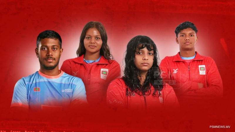 އޭޝިއަން ގޭމްސްއަށް އުއްމީދީ ސްވިމިން ޓީމެއް