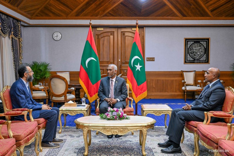 އައިސީސީޑީގެ ސެކްރެޓަރީ ޖެނެރަލް، ރައީސްގެ އަރިހަށް އިޙްތިރާމުގެ ޒިޔާރަތެއް