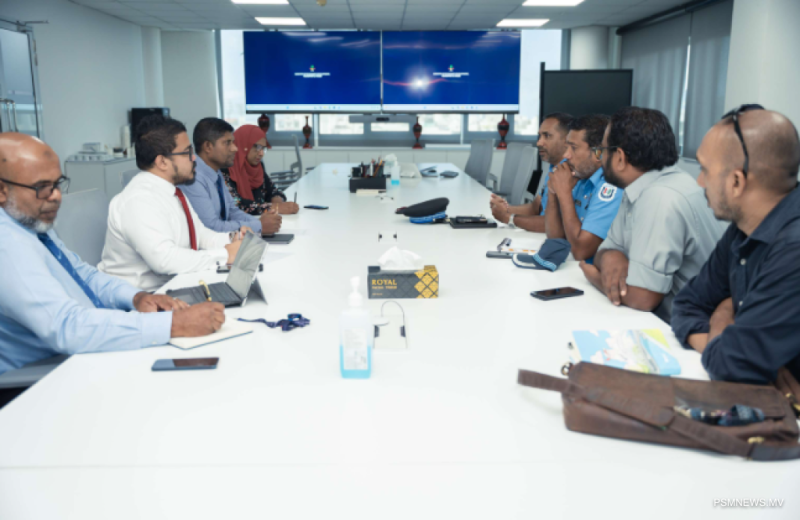 ހުޅުމާލޭގެ ޓްރެފިކް މައްސަލަތަކާއި ގުޅޭގޮތުން މަޝްވަރާކޮށްފި