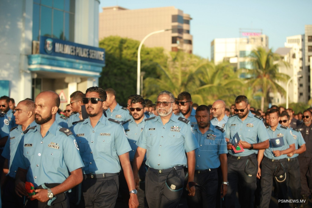 ފުލުހުންގެ ޚިދުމަތުގެ ދުވަސް ފާހަގަކުރުމަށް އެކުވެރިކަމުގެ ހިންގާލުމެއް