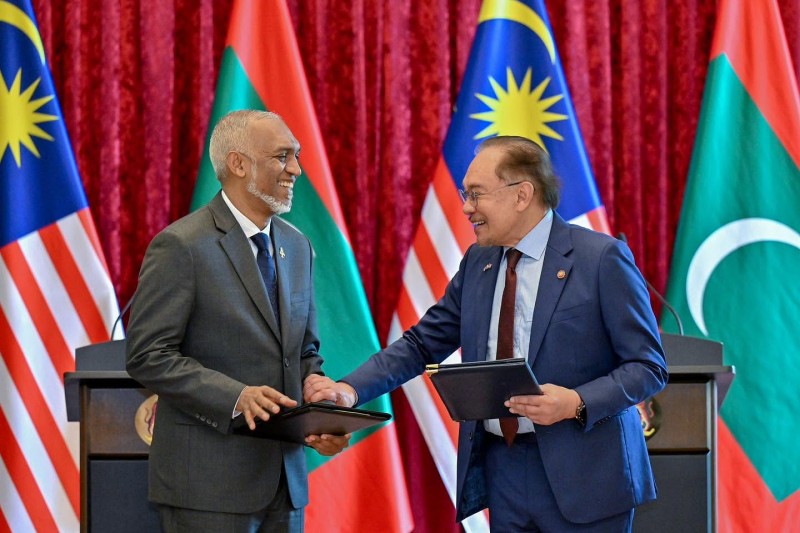 މެލޭޝިއާގެ ބޮޑުވަޒީރު އަންވަރު އިބްރާހީމް ރާއްޖެ ވަޑައިގަންނަވަނީ