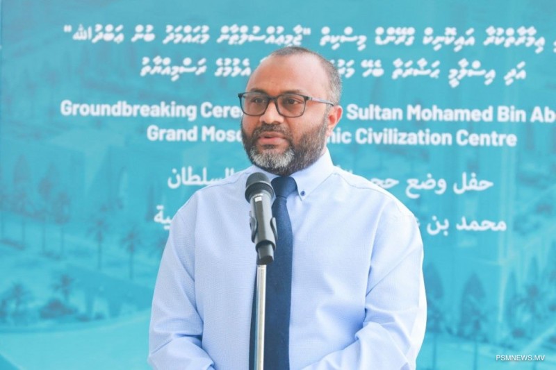 "ބޮޑު މިސްކިތުގެ މަސައްކަތް 2 އަހަރު ދުވަހުގެ ތެރޭގައި ނިމޭނެ"