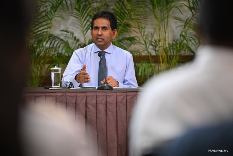 ކުރެވުނު މަސައްކަތުން ޑޮލަރުގެ އެކްސްޗޭންޖް ރޭޓް ދަނީ ދަށްވަމުން: ވަޒީރު ސައީދު