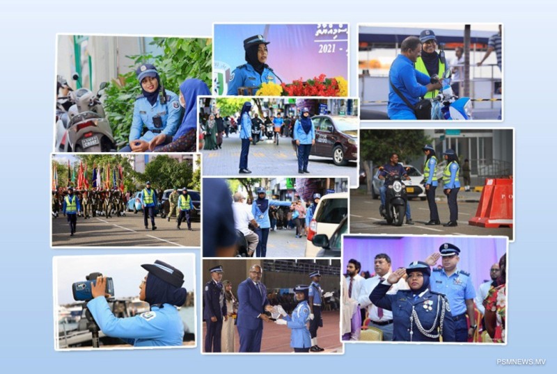 ފުލުހުންގެ ޚިދުމަތުގައި %20 އަންހެނުން: މުޖުތަމަޢުގެ ފުރިހަމައެއްބާރުލުން ލިބޭ!