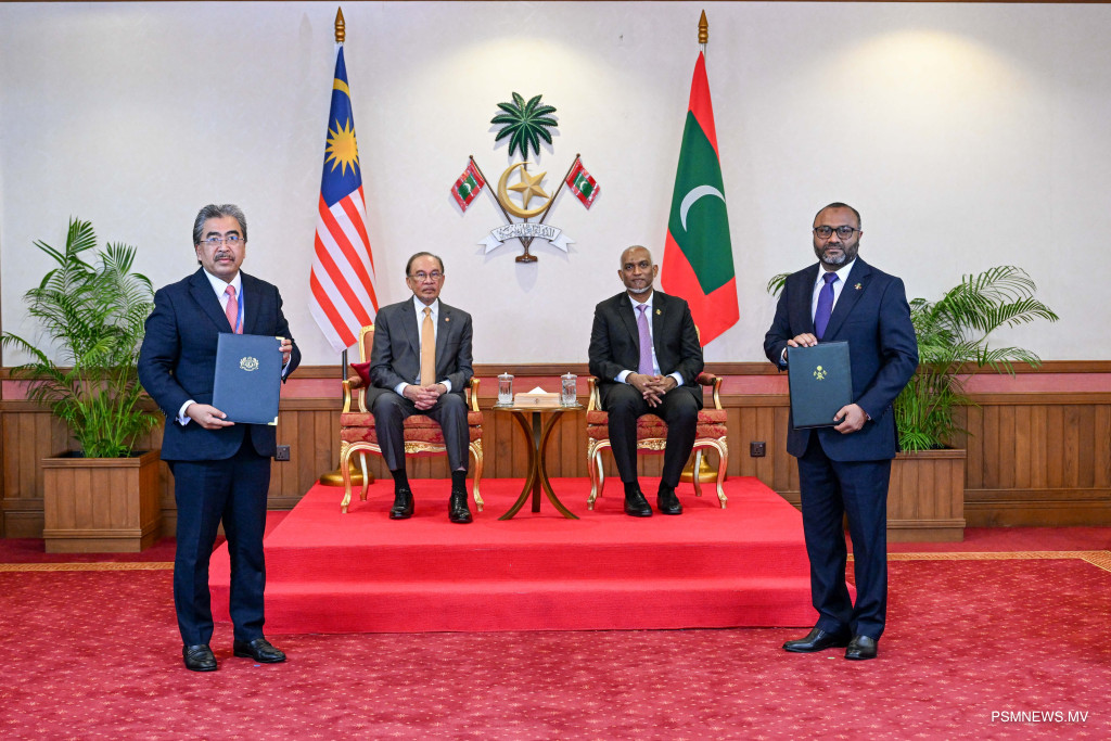 ރާއްޖެއާއި މެލޭޝިއާއާ ދެމެދު މުހިންމު 2 އެއްބަސްވުމެއް