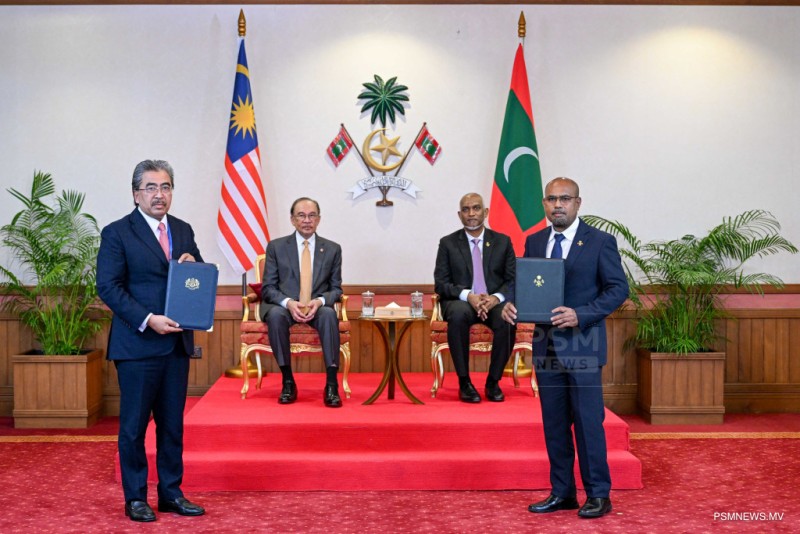 ރާއްޖެއާއި މެލޭޝިއާއާ ދެމެދު މުހިންމު 2 އެއްބަސްވުމެއް